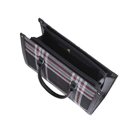 Check Box Bag (Black)