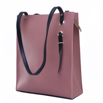 Pixta Bag (Light Pink with black straps)