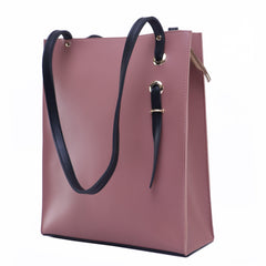 Pixta Bag (Light Pink with black straps)