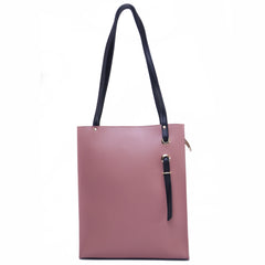 Pixta Bag (Light Pink with black straps)
