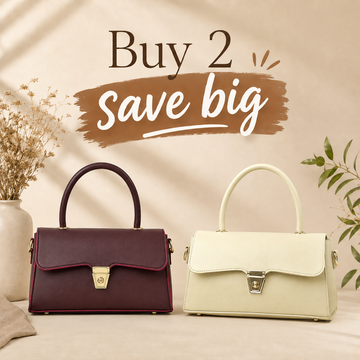 Duo Set — Fayrrow Maroon + Fayrrow Beige