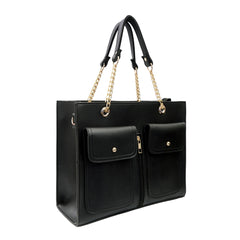 Double Pocket Bag Black