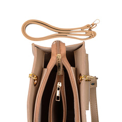 Double Pocket Bag Black Cream